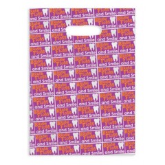 Sherman Dental BRUSH FLOSS & SMILE BAG 7" x 10"